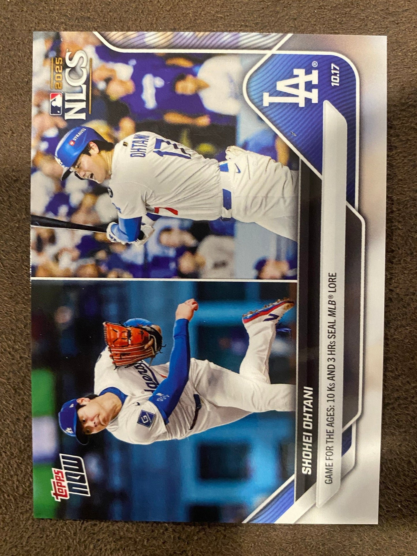 Shohei Ohtani - 2025 Topps Now - Card 884 (PR: 253,309) - Dodgers