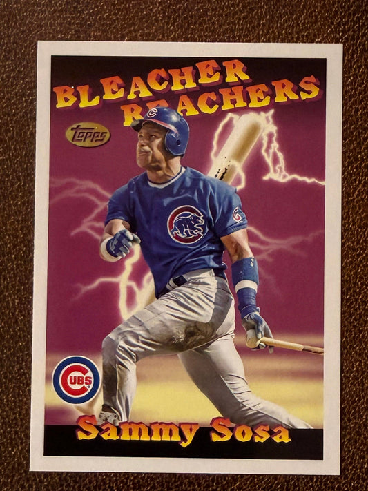 Sammy Sosa - 2025 Topps Update - Bleacher Reachers Insert - Cubs