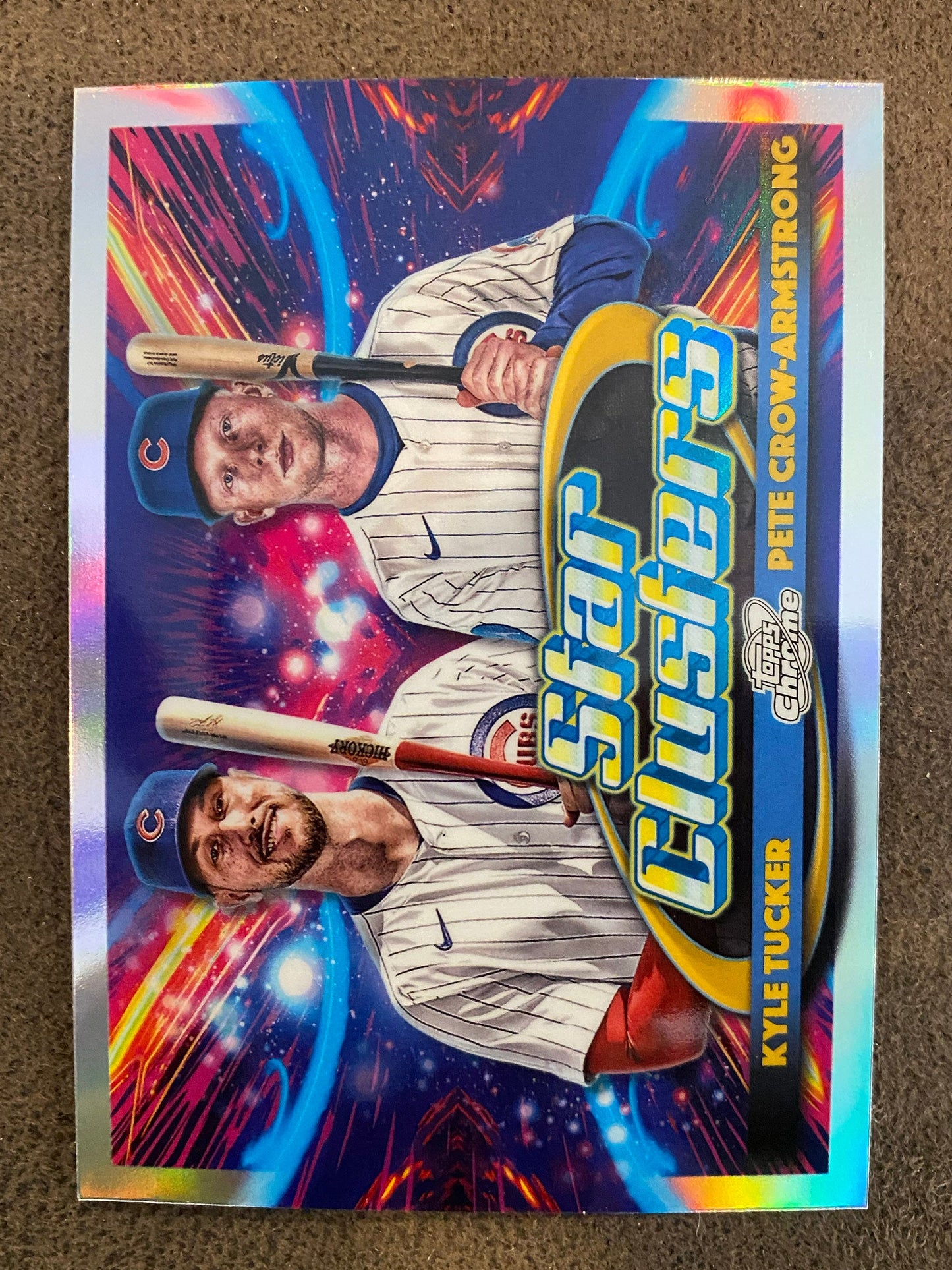 Pete Crow Armstrong/Kyle Tucker - 2025 Topps Chrome Cosmic - Star Clusters Insert - Cubs