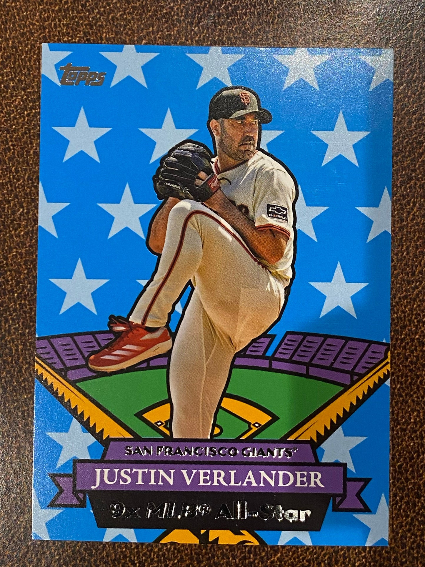 Justin Verlander - 2025 Topps Archives - All Stars Insert - Giants