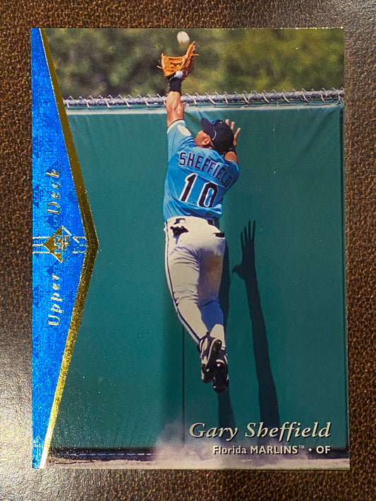 Gary Sheffield - 1995 Upper Deck SP - Base - Marlins
