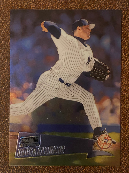 Roger Clemens - 2000 Stadium Club Chrome - Base - Yankees