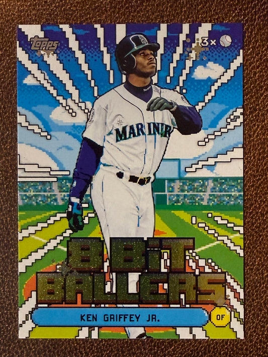 Ken Griffey Jr. - 2026 Topps Series 1 - 8 Bit Ballers Insert - Mariners