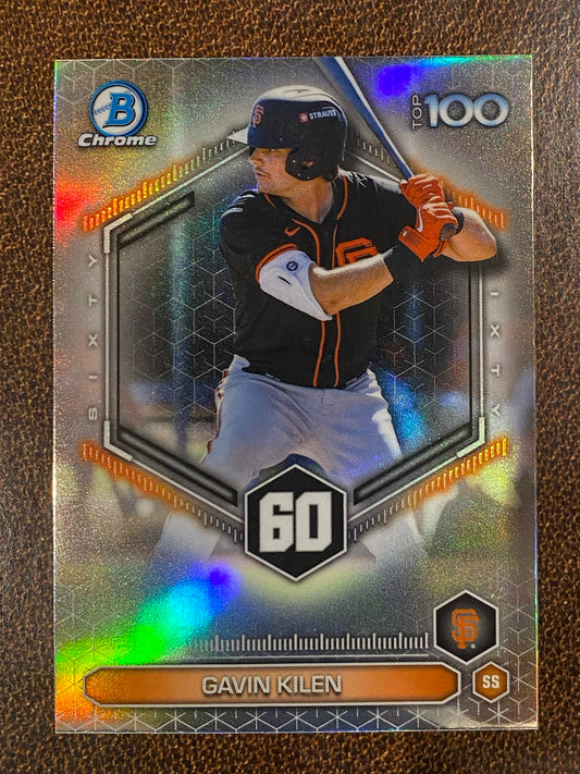 Gavin Kilen - 2026 Bowman - Scouts Top 100 Insert - Giants