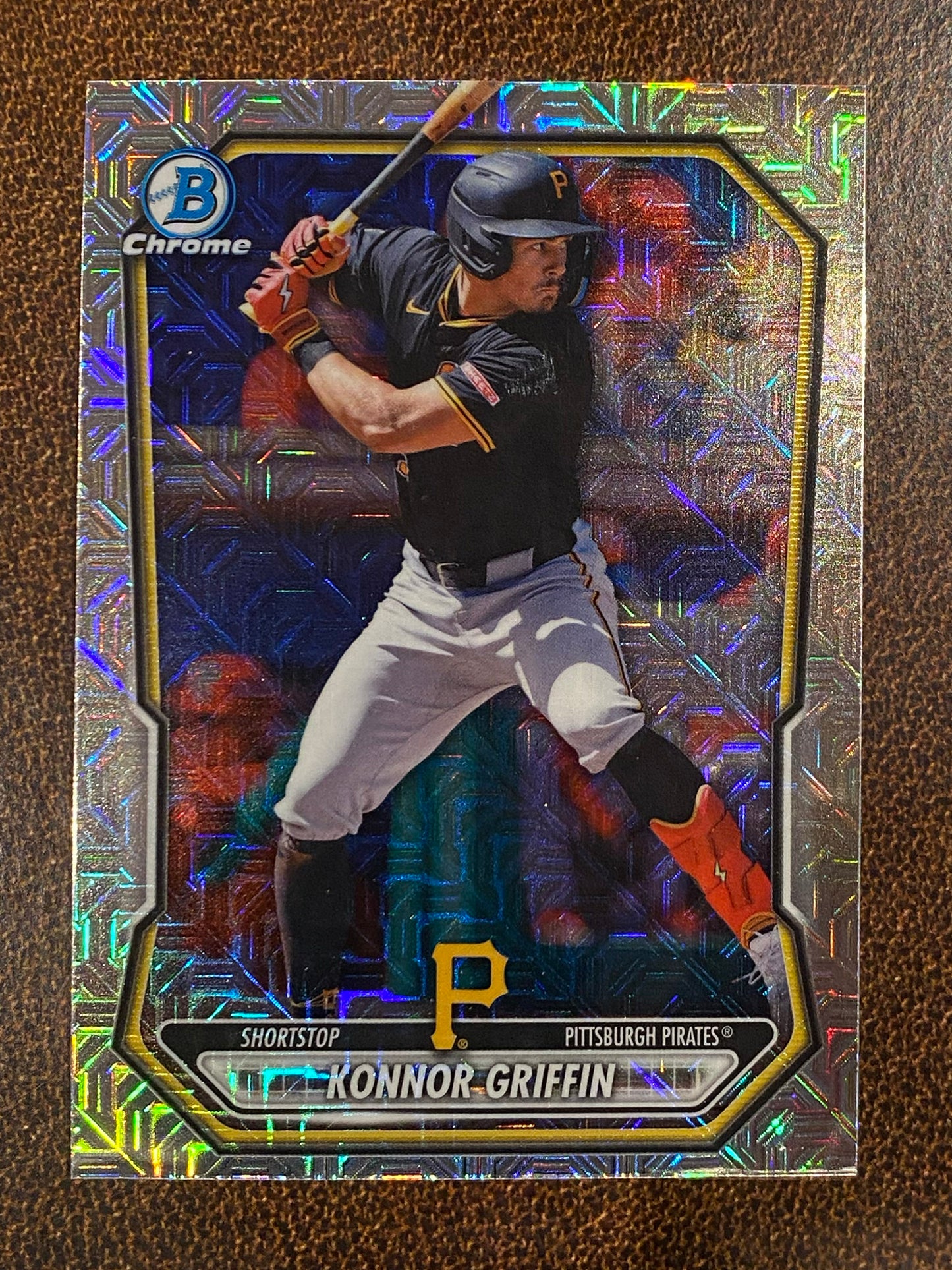 Konnor Griffin - 2026 Bowman - Prospect MOJO Refractor - Pirates
