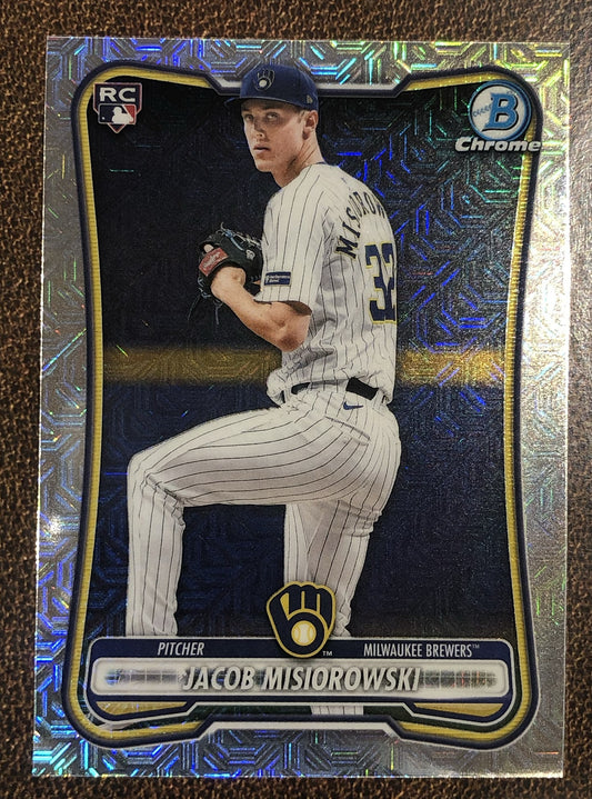 Jacob Misiorowski - 2026 Bowman Chrome - Rookie MOJO - Brewers