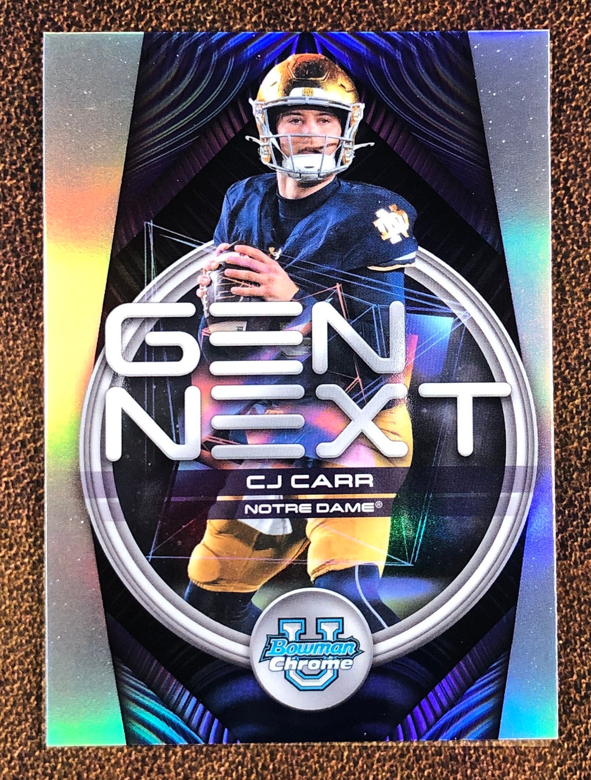CJ Carr - 2026 Bowman - Gen Next Refractor - Notre Dame