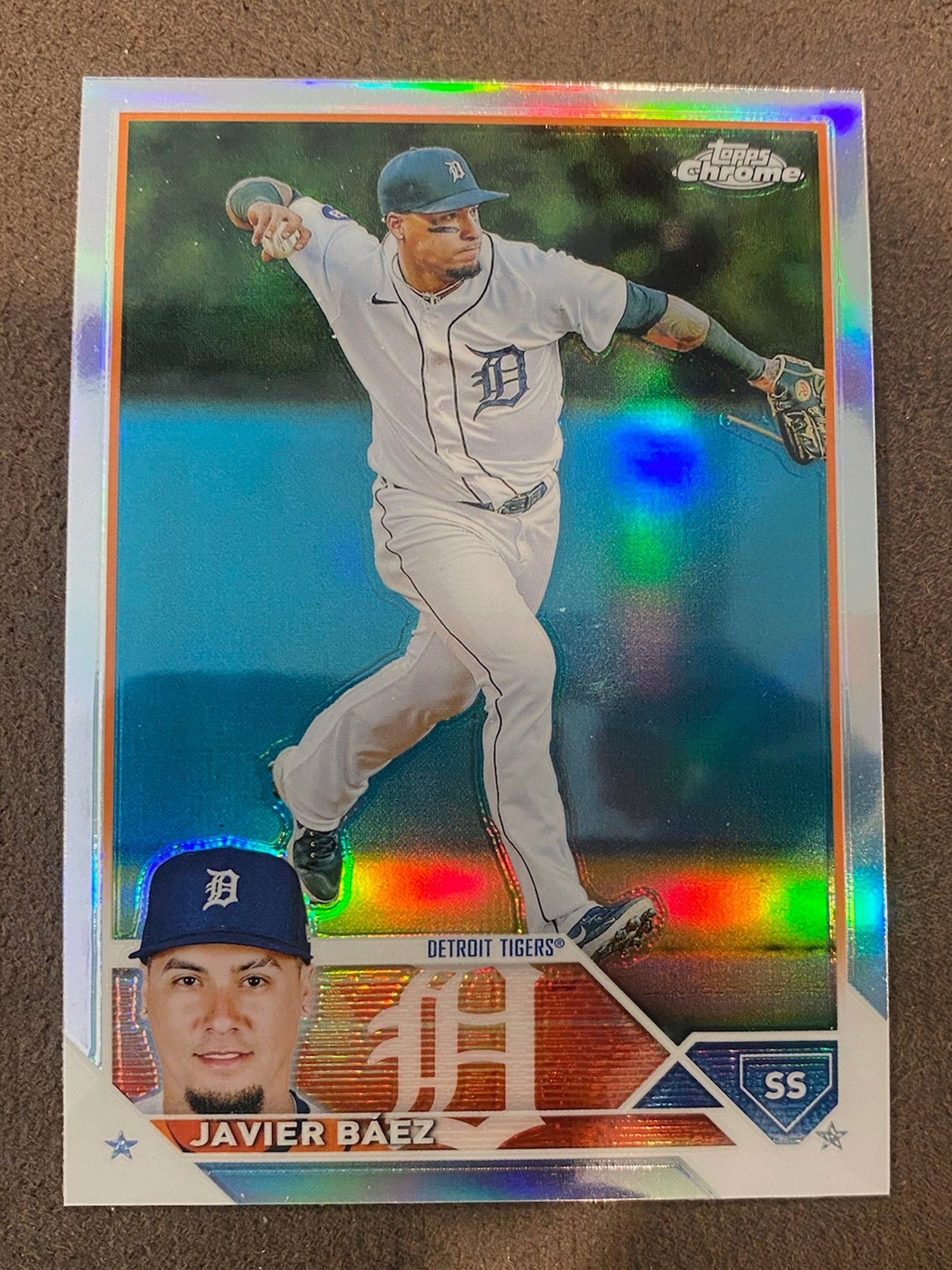 Javier Baez - 2023 Topps Chrome - Refractors - Tigers