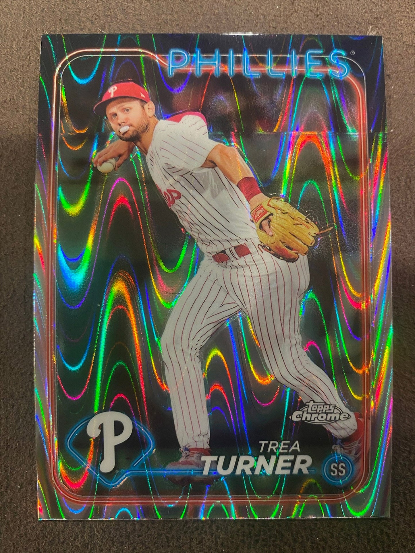 Trea Turner - 2024 Topps Chrome - Raywave Refractor - Phillies