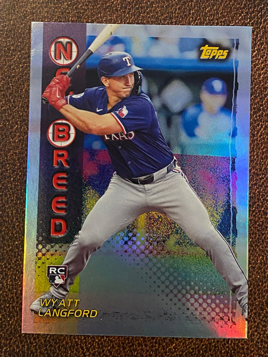 Wyatt Langford - 2024 Topps Archives - 1999 New Breed - Rangers