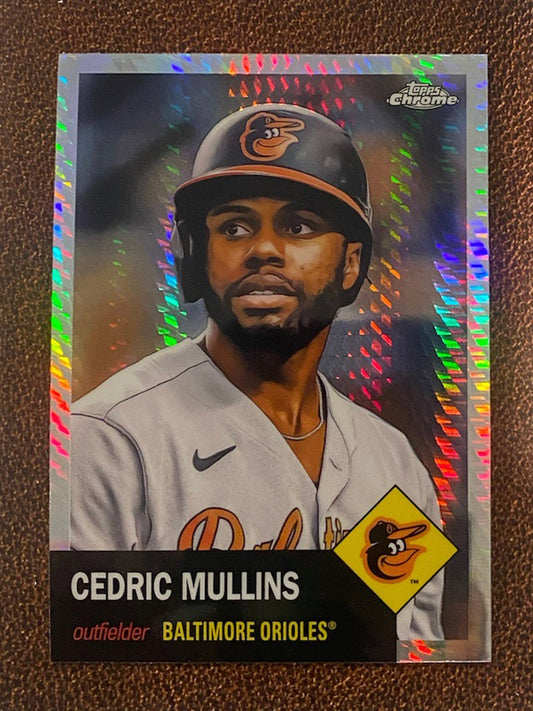 Cedric Mullins - 2022 Topps Chrome Platinum Anniversary - Prism Refractor - Orioles