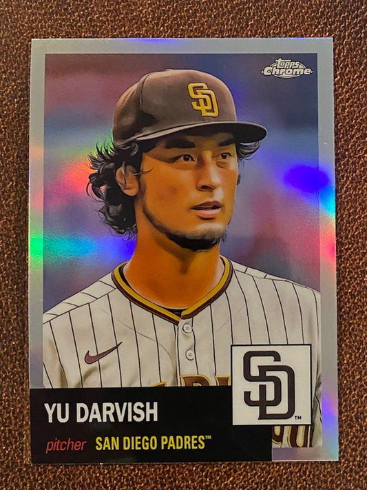 Yu Darvish - 2022 Topps Chrome Platinum Anniversary - Refractor - Padres