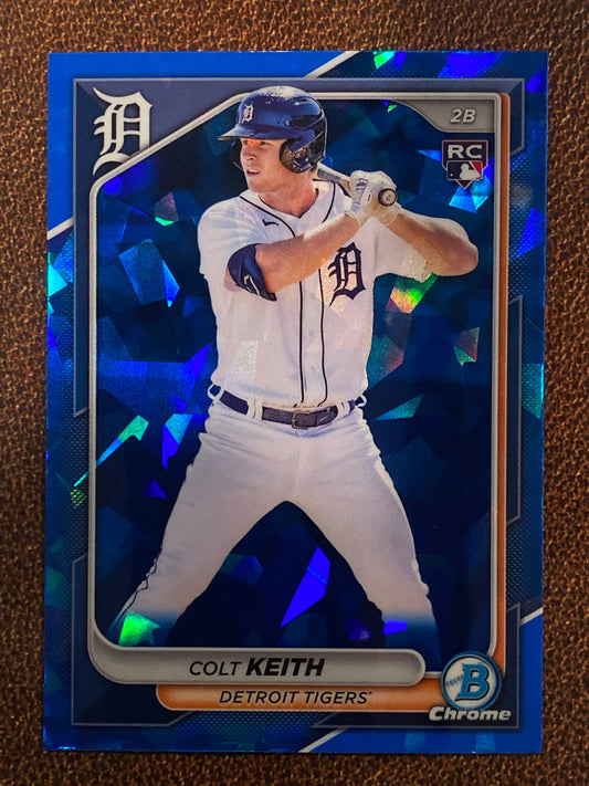 Colt Keith - 2024 Bowman Chrome - Sapphire - Tigers