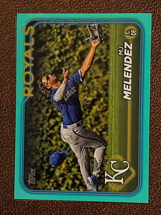 MJ Melendez - 2024 Topps Series 2 - Aqua Parallel - Royals