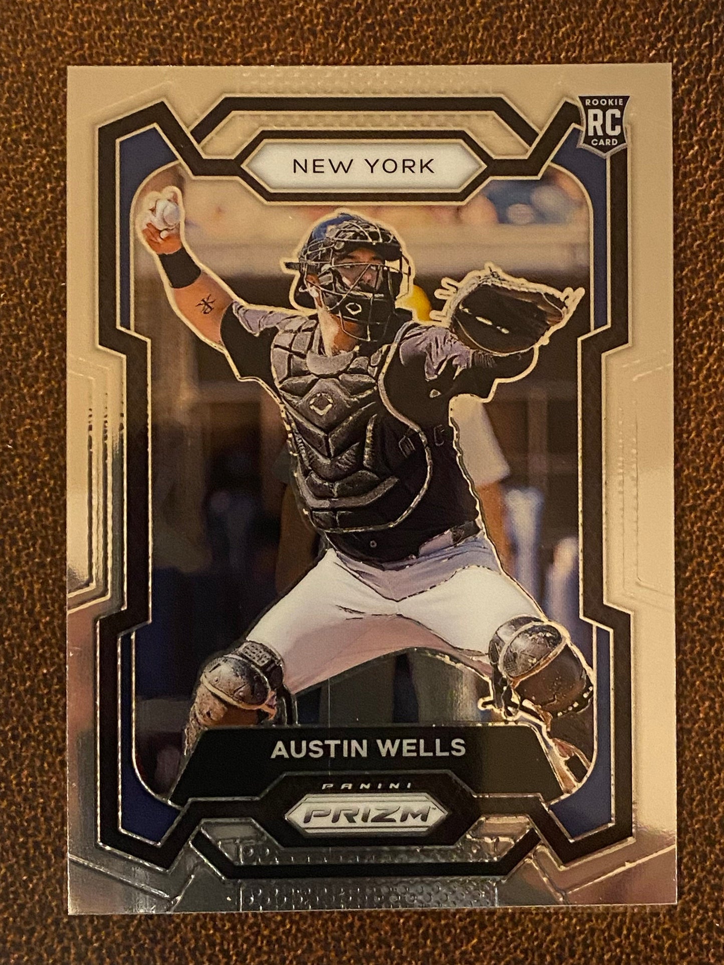 Austin Wells - 2024 Panini Prizm - base card - Yankees
