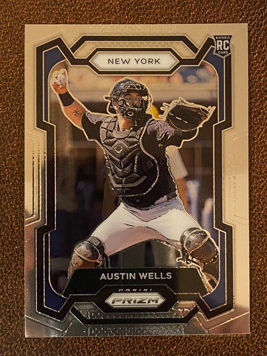 Austin Wells - 2024 Panini Prizm - base card - Yankees
