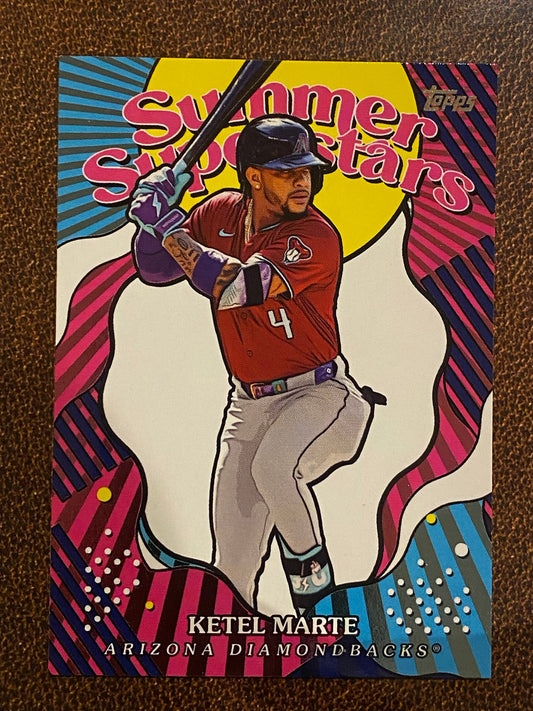Ketel Marte - 2025 Topps Series 2 - Summer Superstars Insert - Diamondbacks