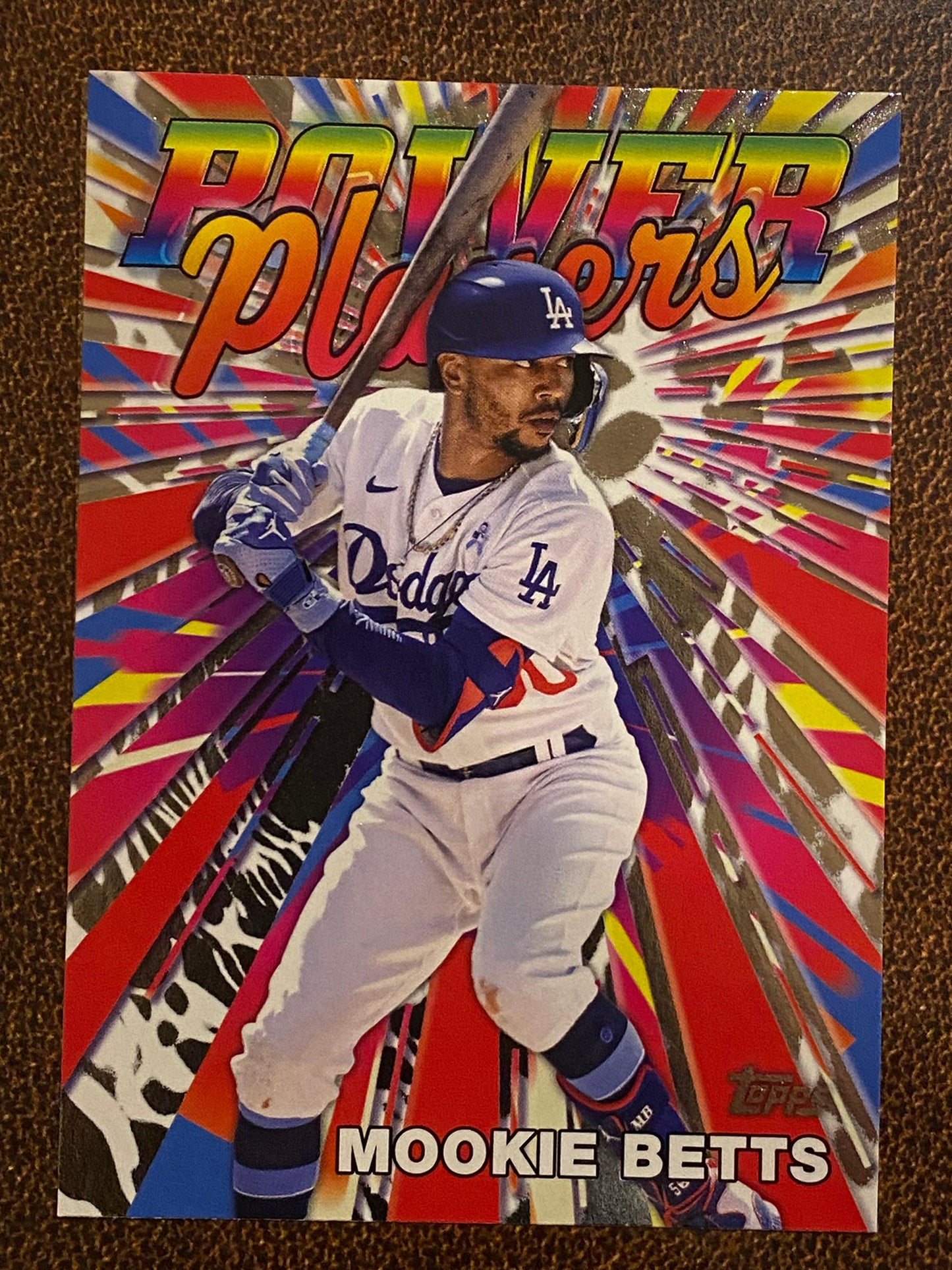 Mookie Betts - 2025 Topps Series 1 - Power Players - Dodgers