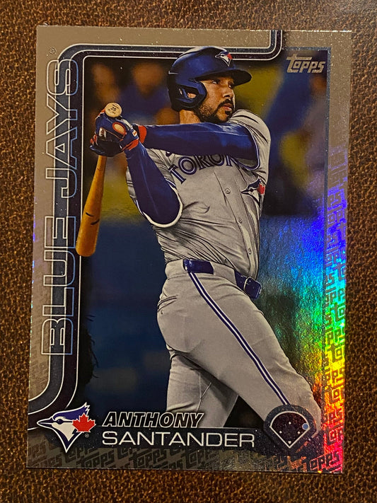 Anthony Santander - 2025 Topps Series 2 - Fanatics Exclusive Topps Foil Border - Blue Jays