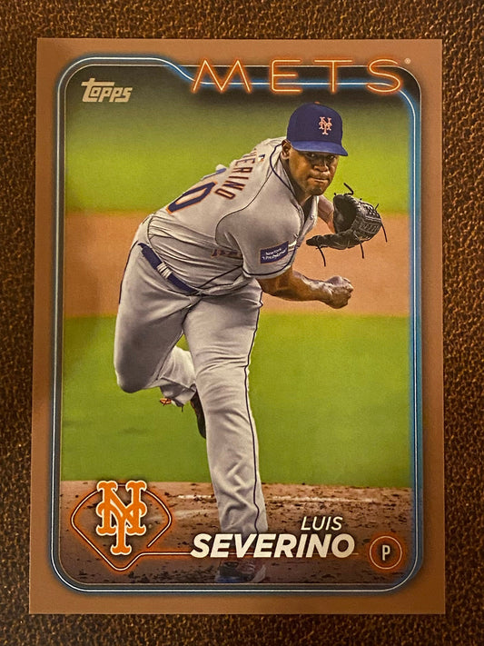 Luis Severino - 2024 Topps Series 2 - Gold /2024 - Mets