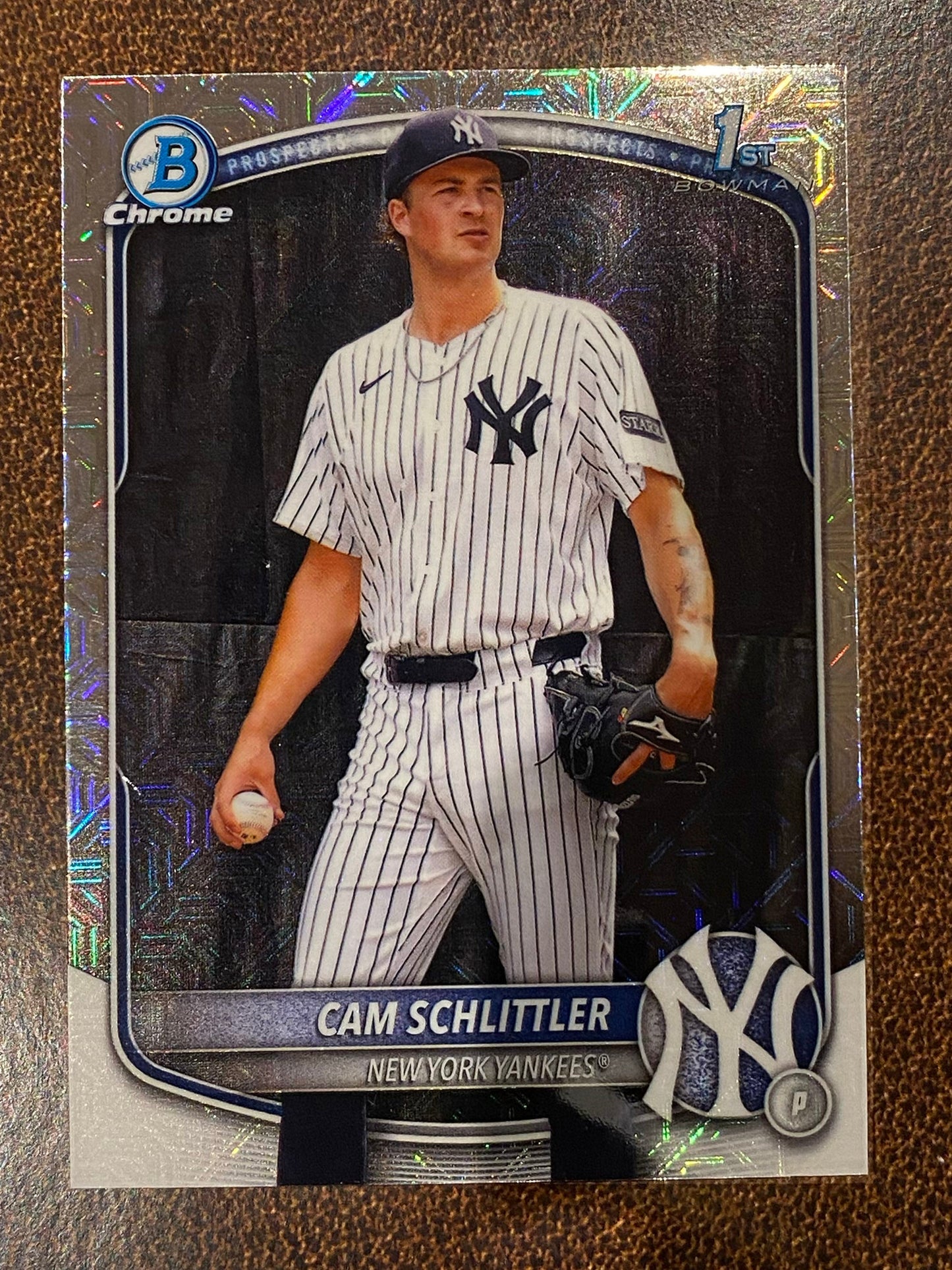 Cam Schlittler - 2025 Bowman Chrome - 1st Mojo - Yankees