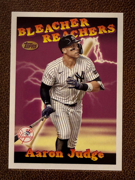 Aaron Judge - 2025 Topps Update - Bleacher Reachers Insert - Yankees