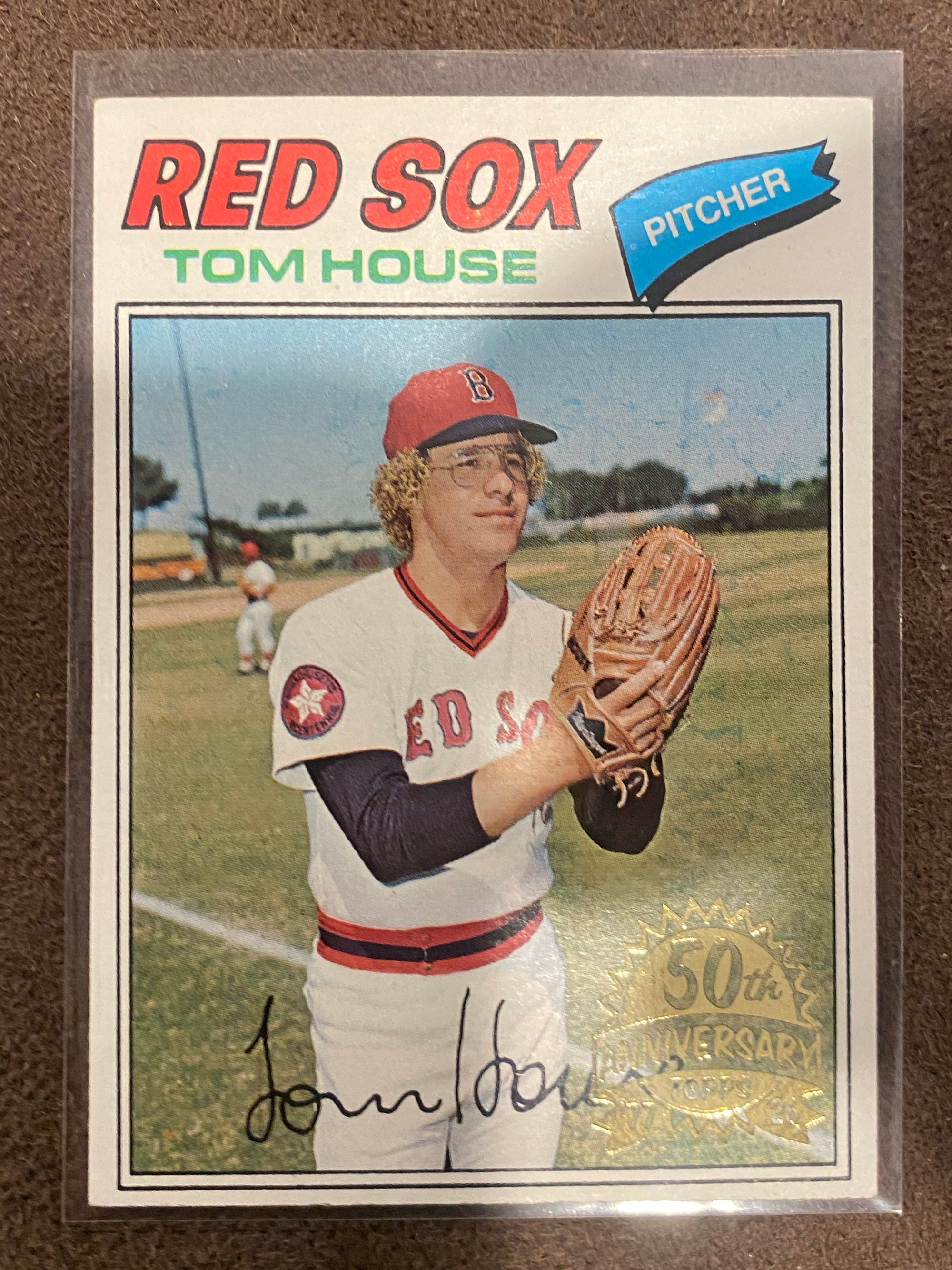 Tom House - 2026 Topps Heritage - 1977 Original Buyback - Red Sox ...