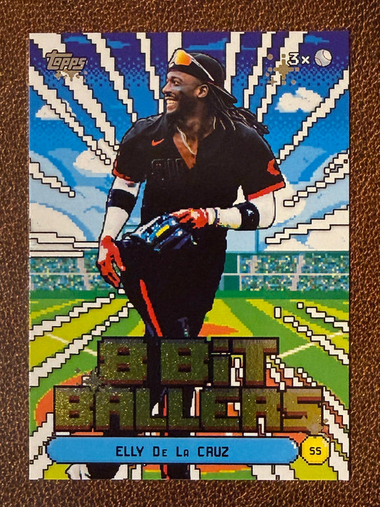 Elly De La Cruz - 2026 Topps Series 1 - 8 Bit Ballers Insert - Reds