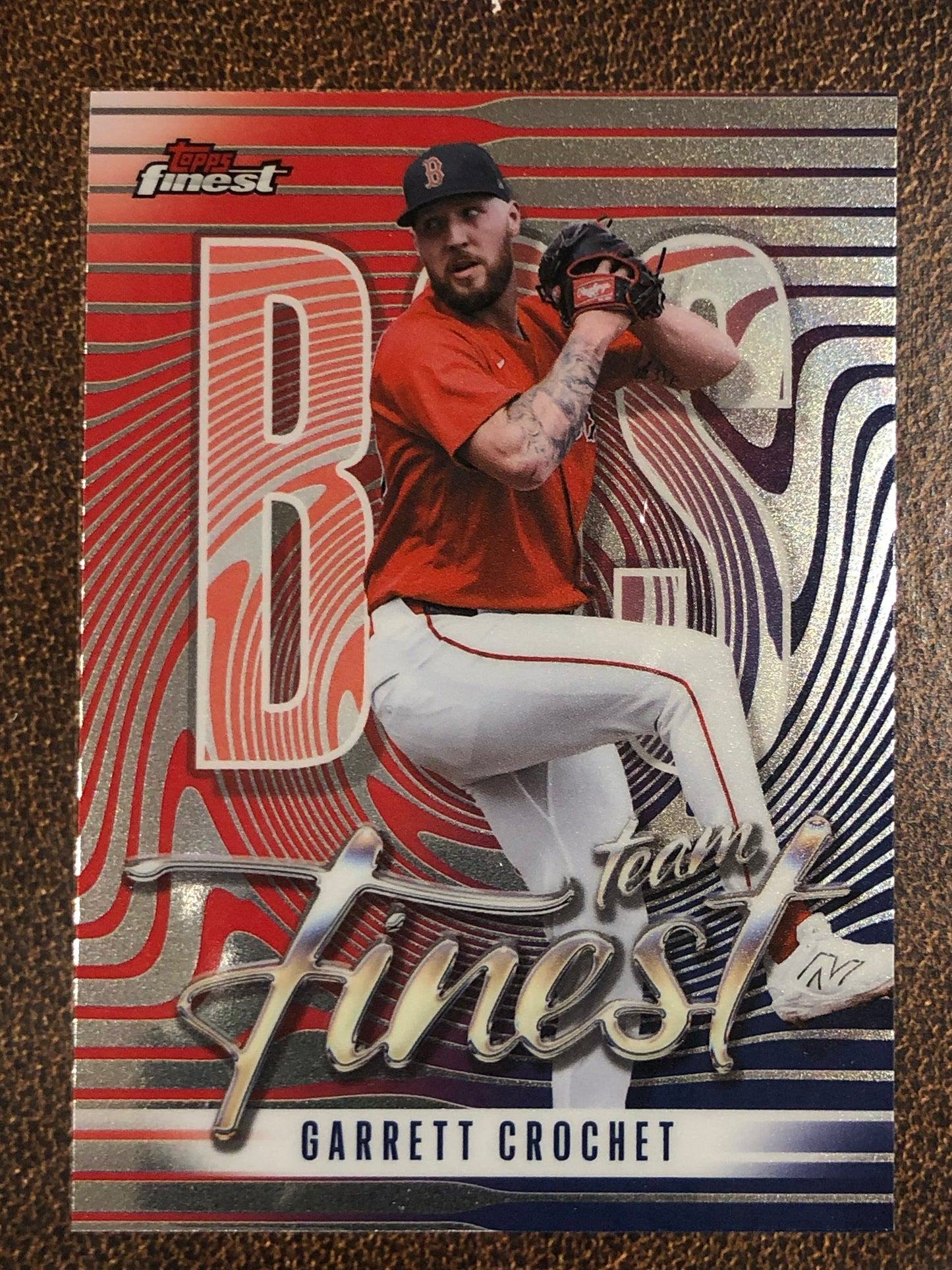 Garrett Crochet - 2026 Topps Finest - Team Finest - Red Sox
