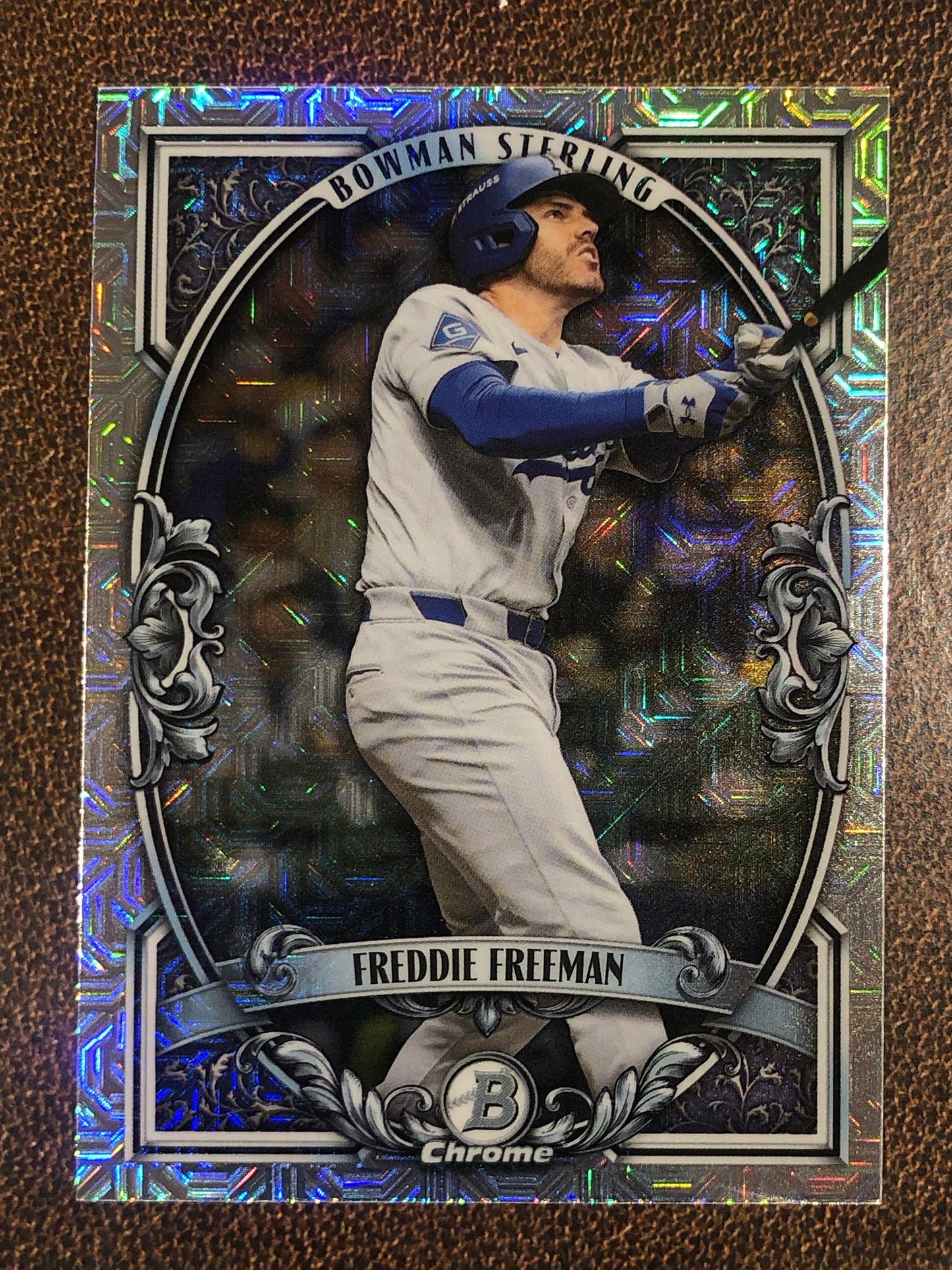 Freddie Freeman - 2026 Bowman - Sterling MOJO - Dodgers