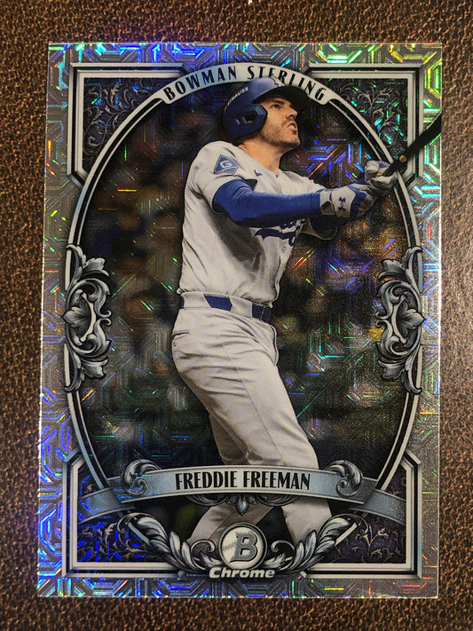 Freddie Freeman - 2026 Bowman - Sterling MOJO - Dodgers