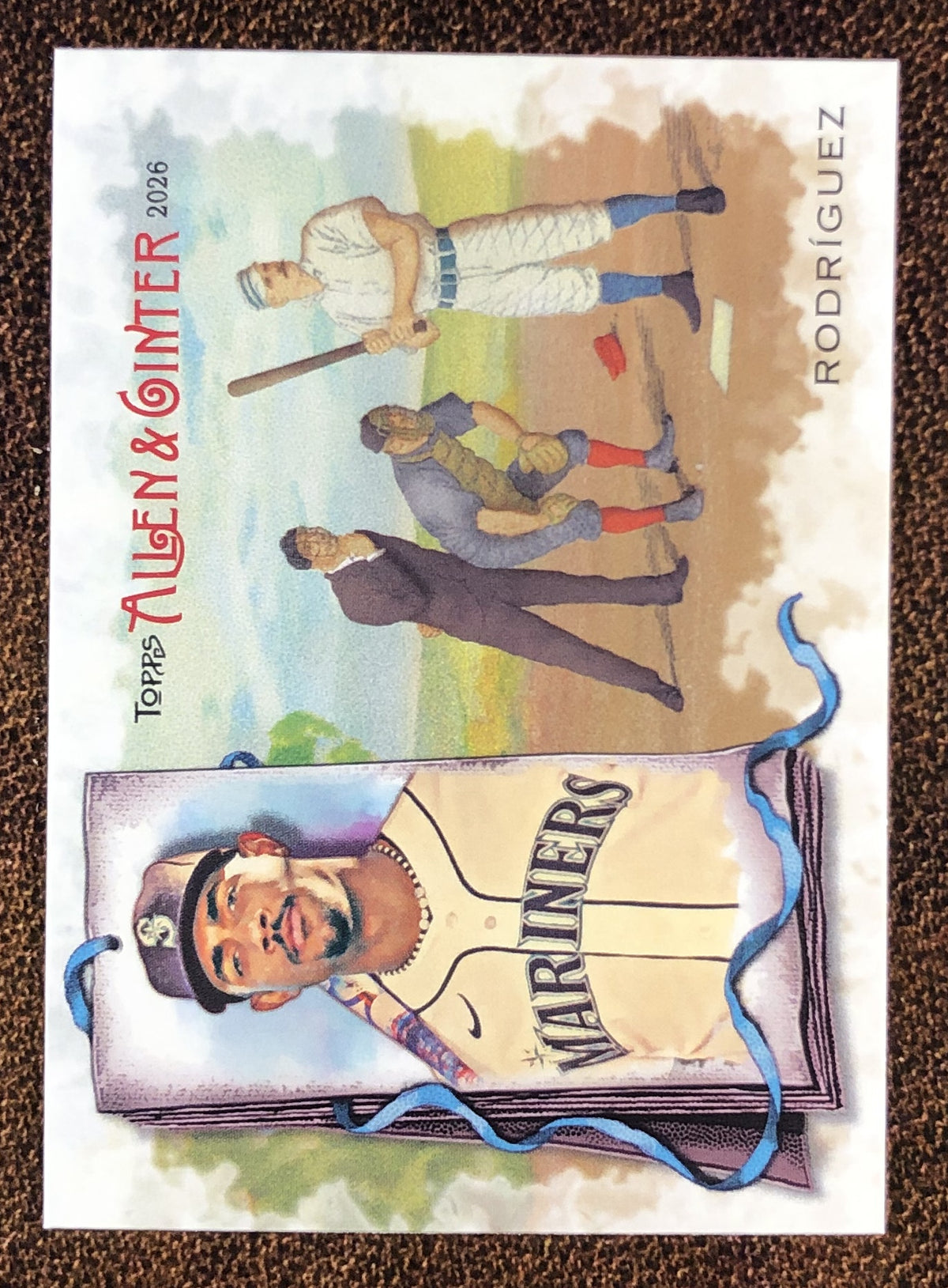 Julio Rodriguez - 2026 Topps Allen & Ginter - N43 Insert - Mariners
