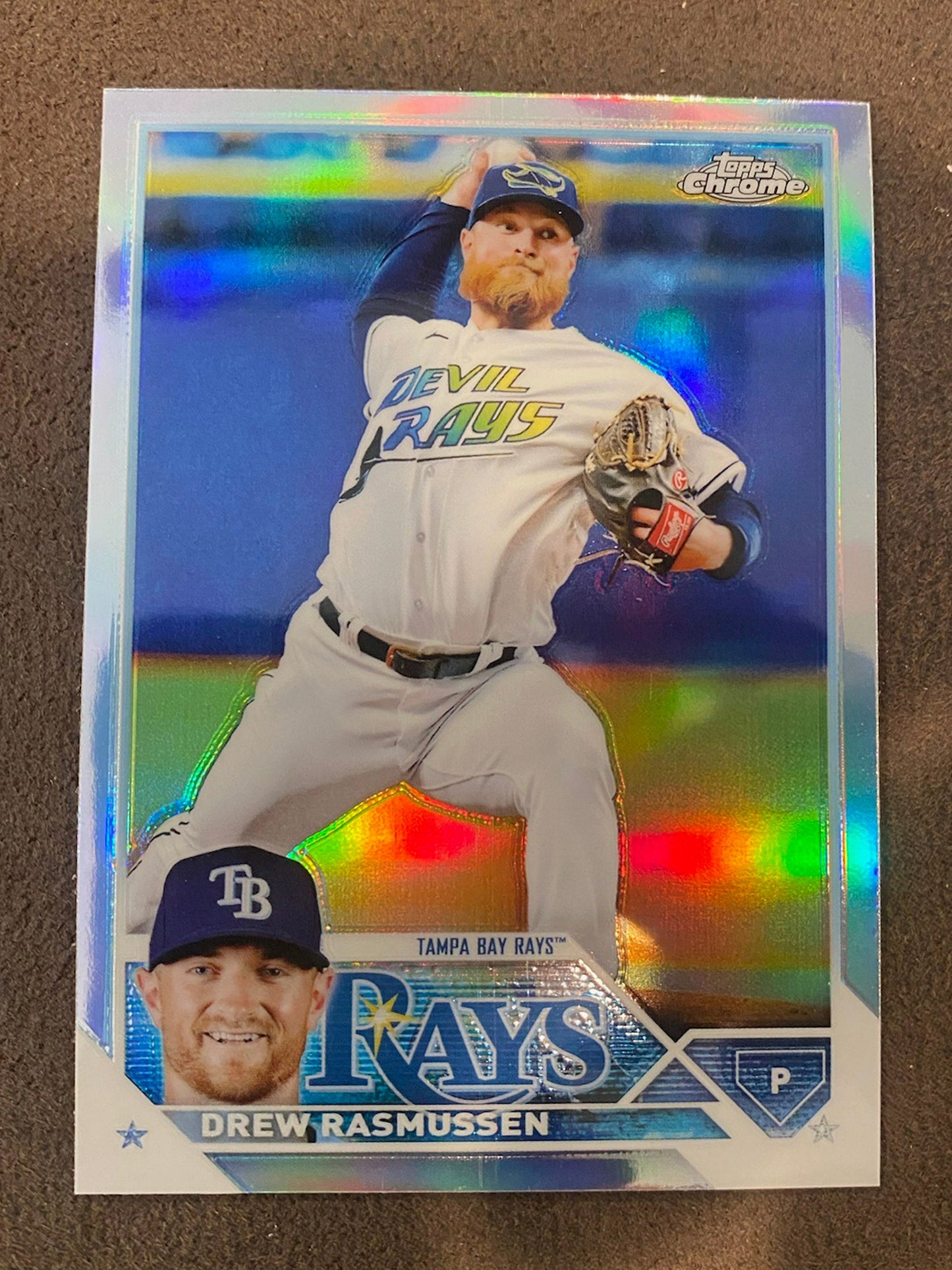 Drew Rasmussen - 2023 Topps Chrome - Refractors - Rays