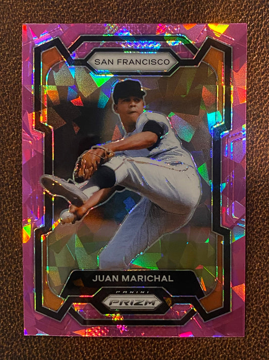 Juan Marichal - 2024 Panini Prizm - Pink Ice - Giants