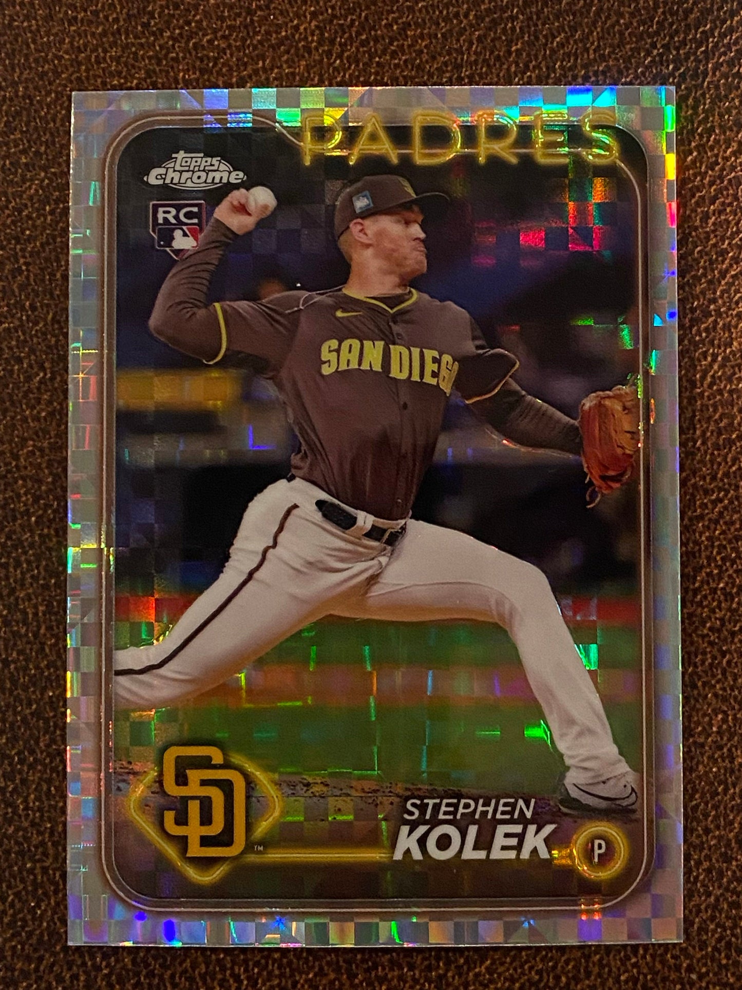 Stephen Kolek - 2024 Topps Chrome Update - XFractor - Padres