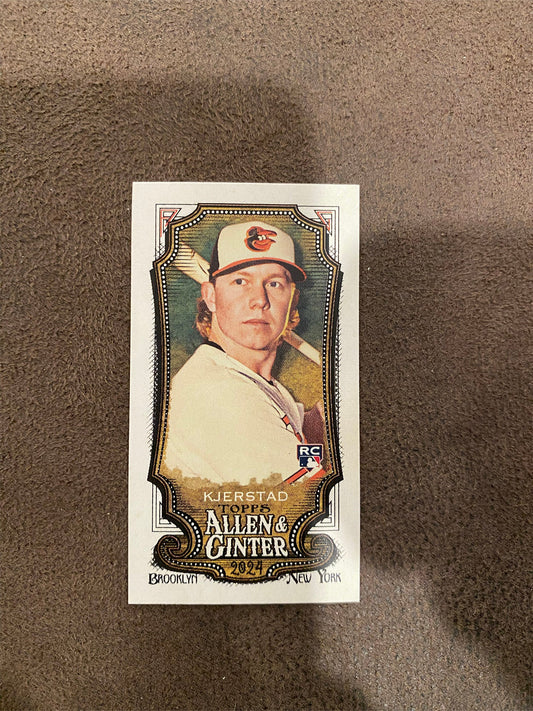 Heston Kjerstad - 2024 Allen & Ginter - Mini A&G Back - Orioles