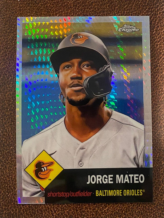 Jorge Mateo - 2022 Topps Chrome Platinum Anniversary - Prism Refractor - Orioles