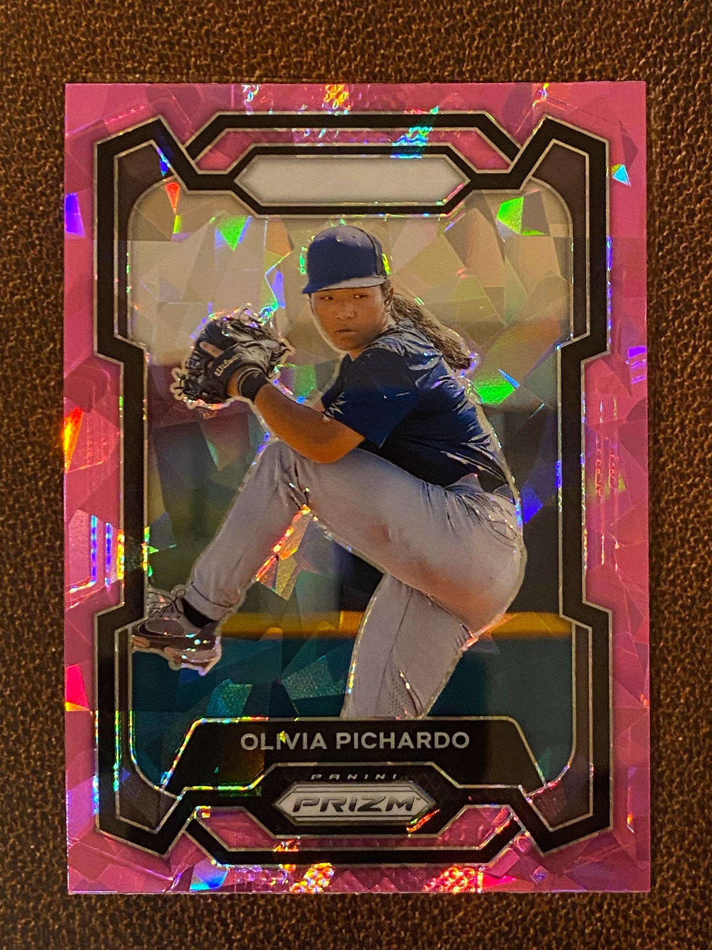 Olivia Pichardo - 2024 Panini Prizm - Pink Ice Mega - Bears