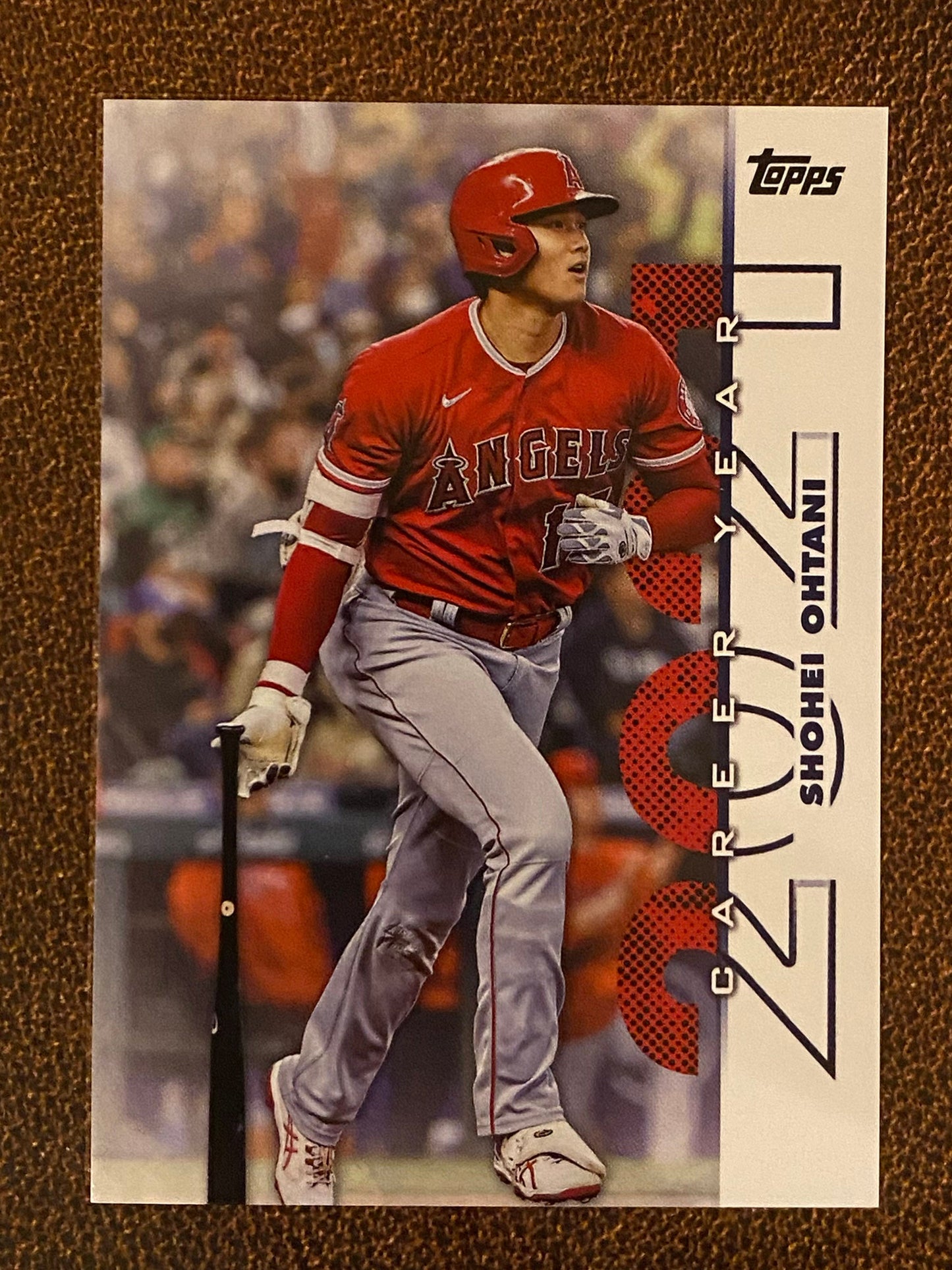 Shohei Ohtani - 2022 Topps UK - Career Year Insert - Angels