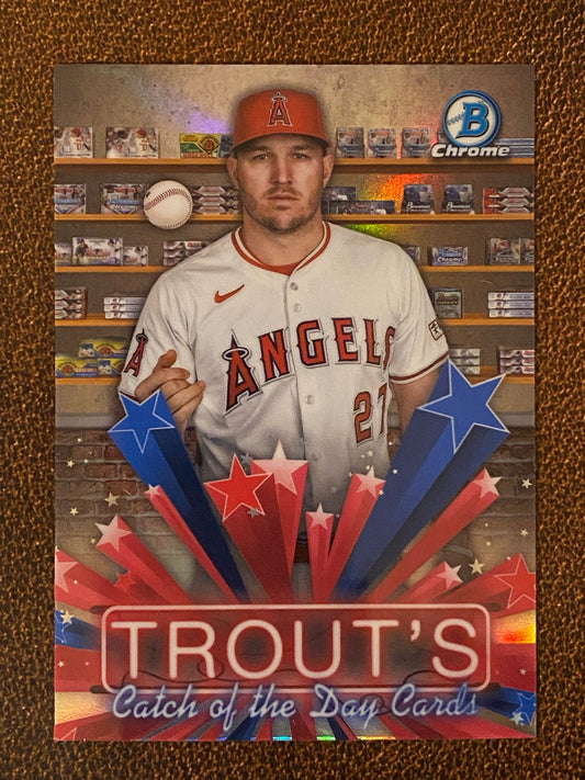 Mike Trout - 2025 Bowman - Hobby Stars - Angels