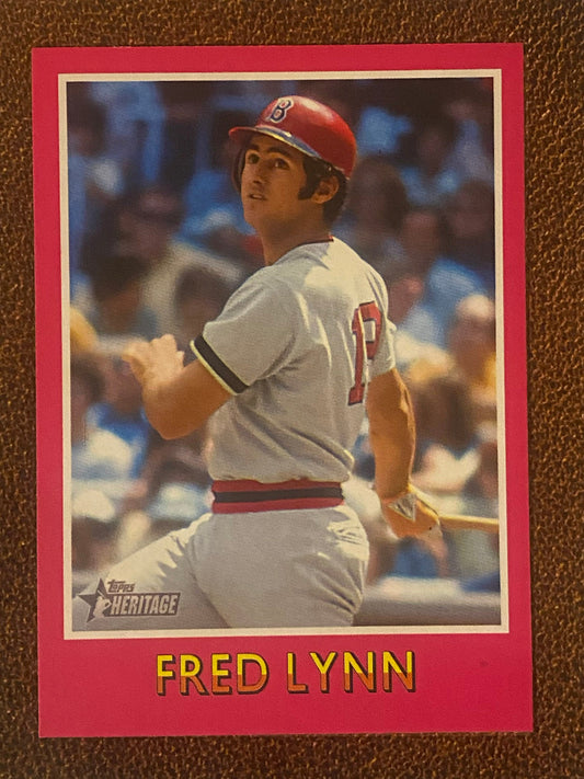 Fred Lynn - 2024 Topps Heritage - 1975 Baseball Sensations - Red Sox