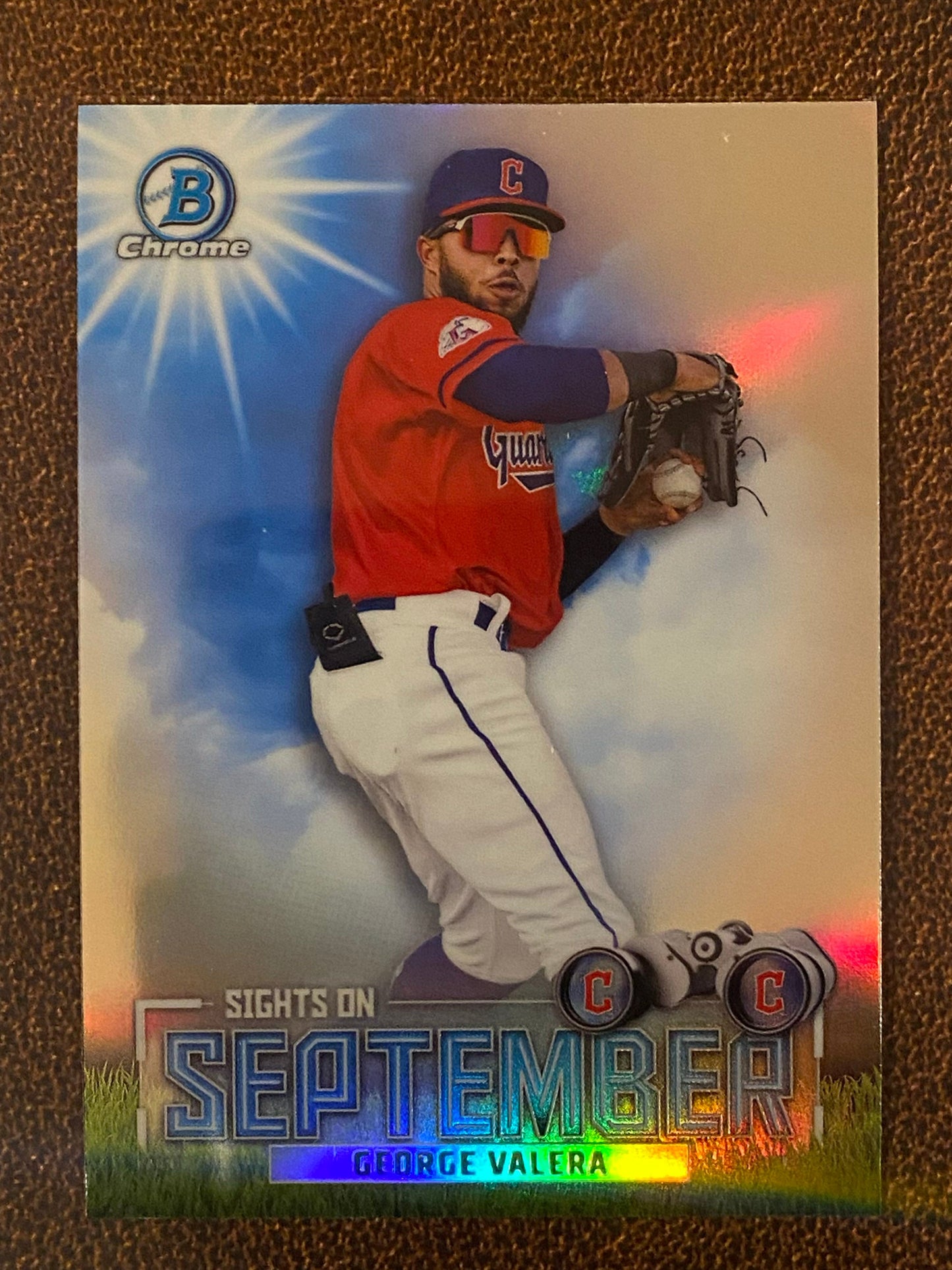 George Valera - 2023 Bowman - Sights on September - Guardians