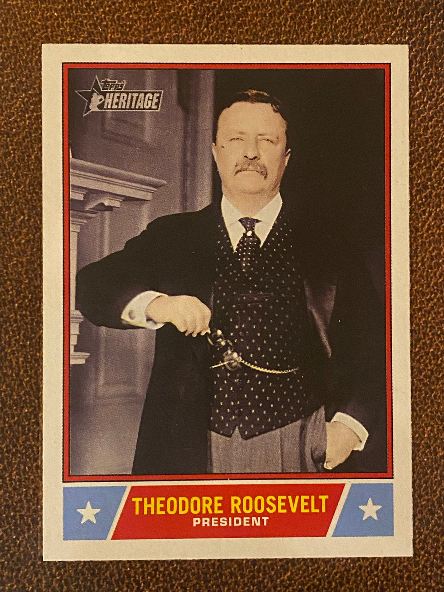 Theodore Roosevelt - 2025 Topps Heritage - Notable Americans (NS-19)