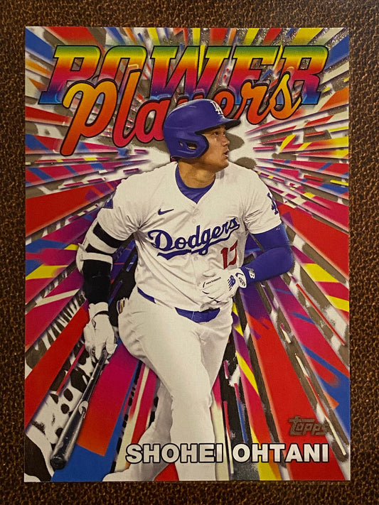 Shohei Ohtani - 2025 Topps Series 1 - Power Players - Dodgers