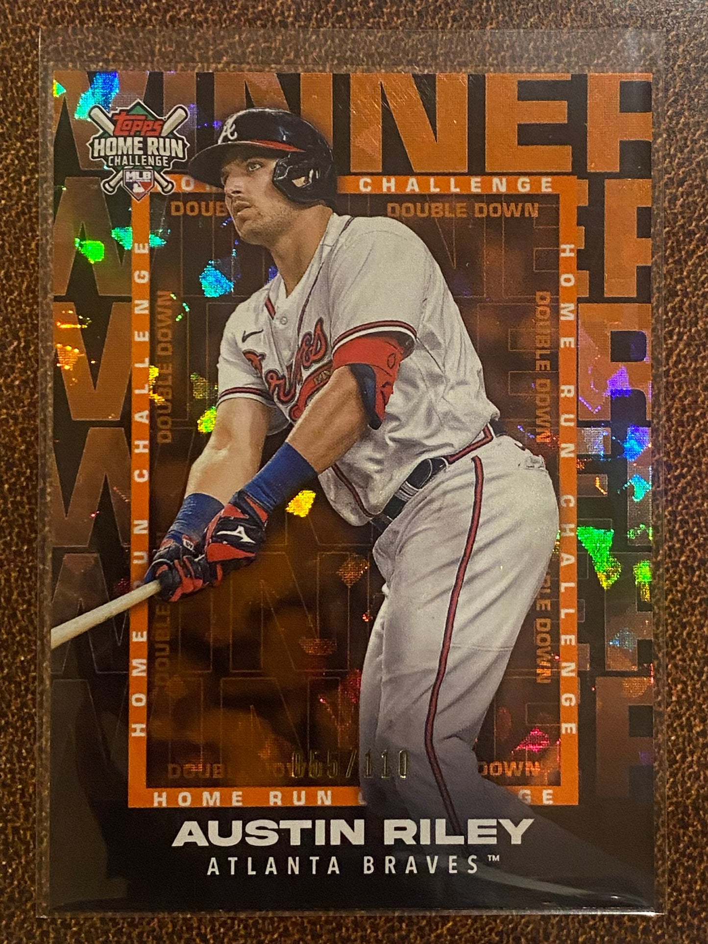 Austin Riley - 2023 Topps - Home Run Challenge Winner (Double Down) /110 - Braves