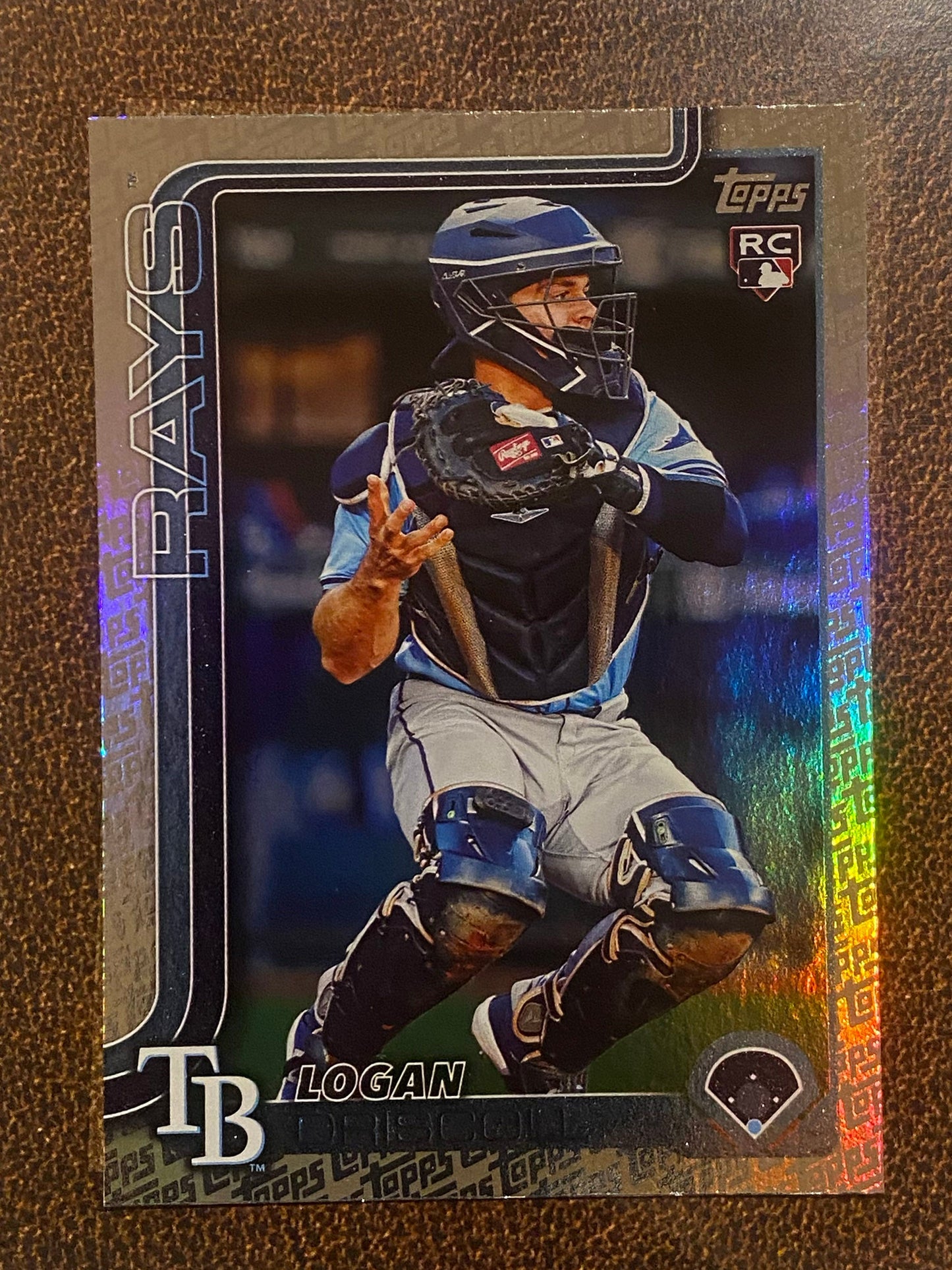 Logan Driscoll - 2025 Topps Series 2 - Fanatics Exclusive Topps Foil Border - Rays