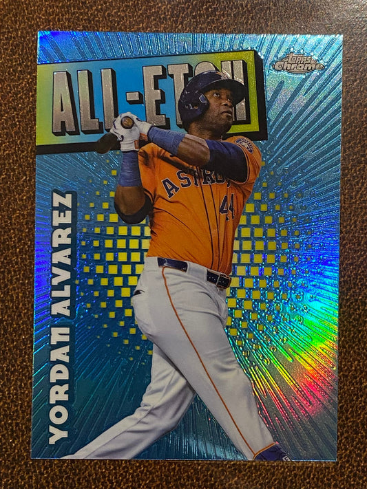 Yordan Alvarez - 2025 Topps Chrome - All Etch - Astros