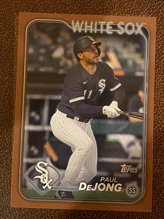 Paul Dejong - 2024 Topps Series 2 - Gold /2024 - White Sox