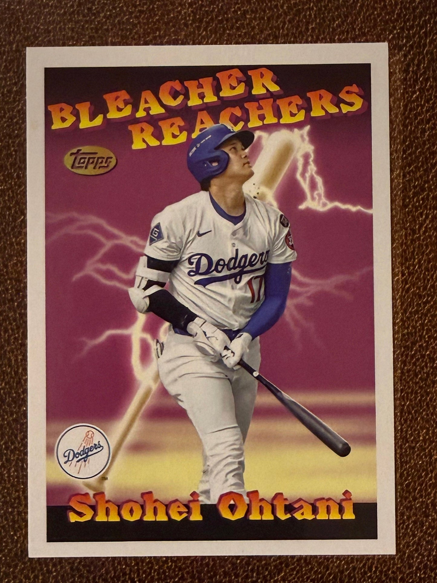 Shohei Ohtani - 2025 Topps Update - Bleacher Reachers Insert - Dodgers