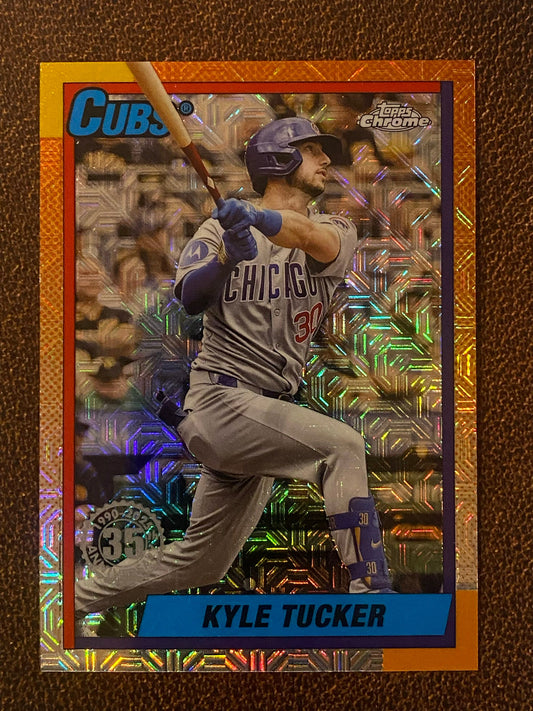 Kyle Tucker - 2025 Topps Update - 1990 Mojo Refractor - Cubs